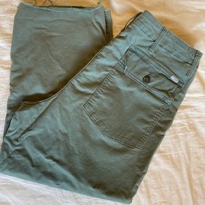 Mother Patch Pocket Frayed Military Pants